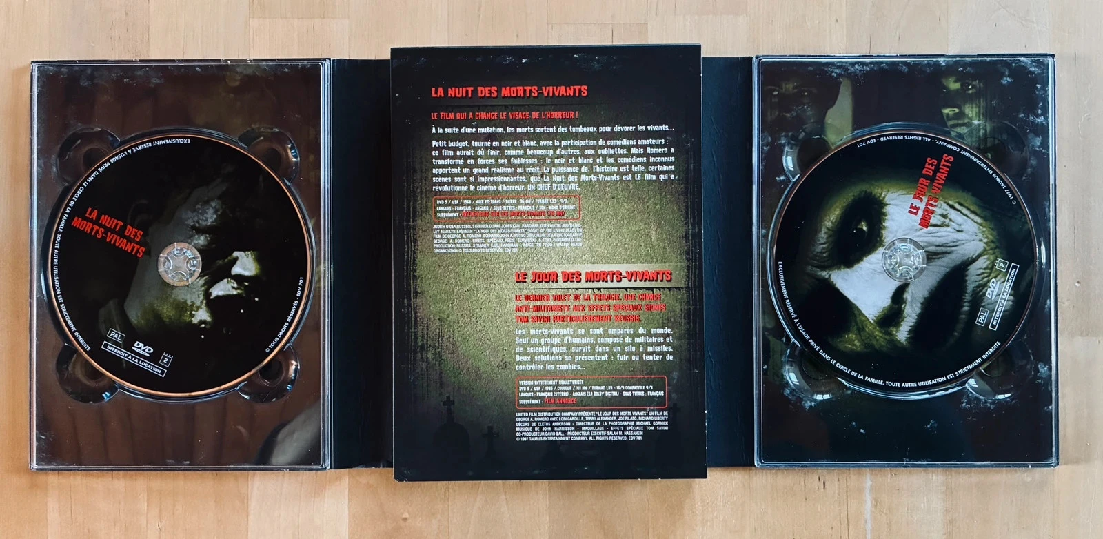 Coffret 5 DVD A trilogia dos Mortos-Vivos de George A. Romero. – photo 4